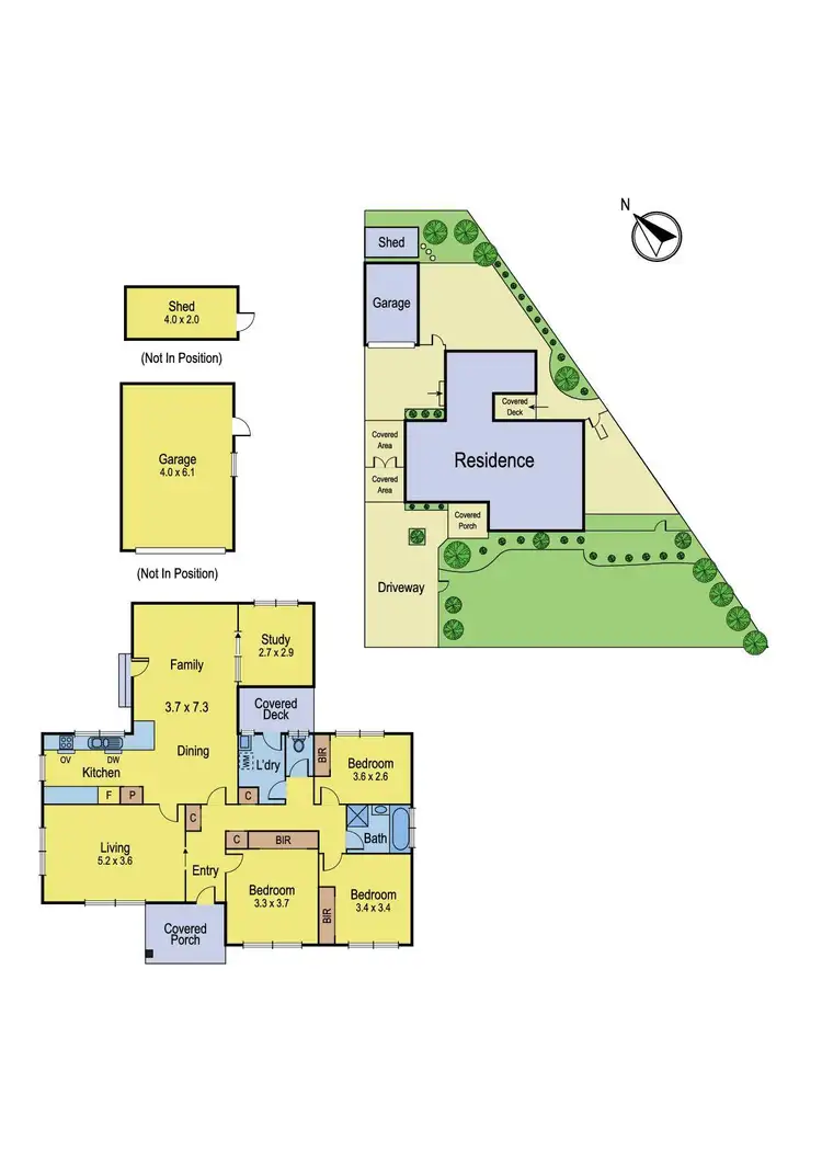 Floorplan of Homely house listing, 2 Jacqueline Road, Bundoora VIC 3083