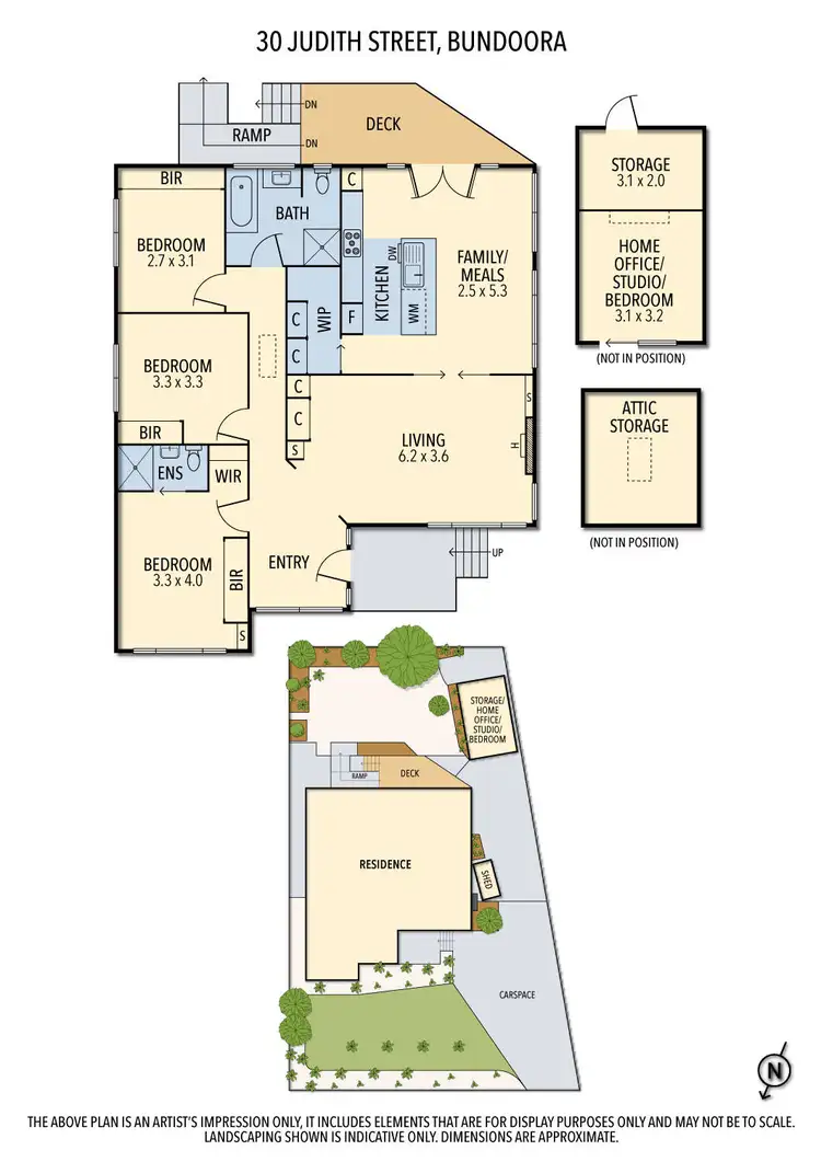Floorplan of Homely house listing, 30 Judith Street, Bundoora VIC 3083