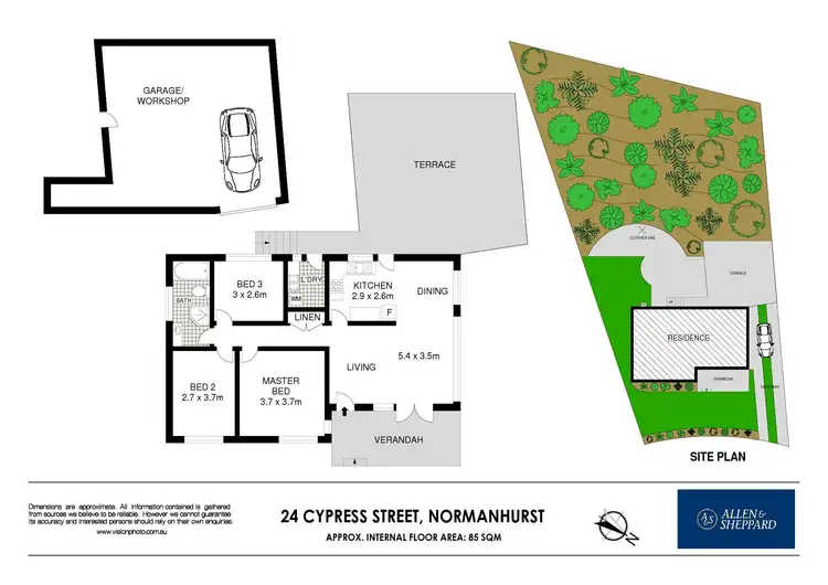 Floorplan of Homely house listing, 24 Cypress Street, Normanhurst NSW 2076