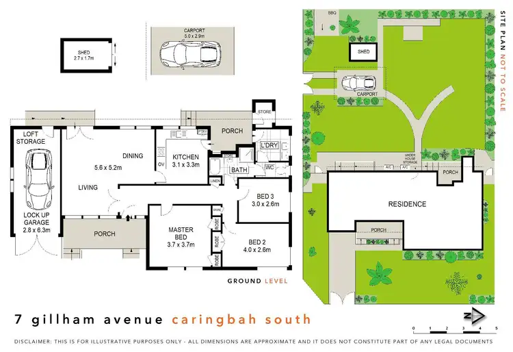 Floorplan of Homely house listing, 7 Gillham Avenue, Caringbah South NSW 2229