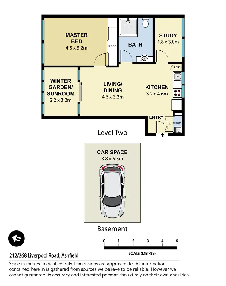Floorplan of Homely unit listing, 212/268-270 Liverpool Road, Ashfield NSW 2131