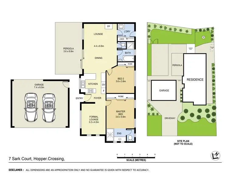 Floorplan of Homely house listing, 7 Sark Court, Hoppers Crossing VIC 3029