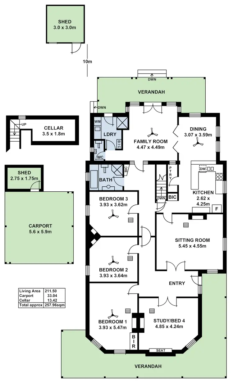 Floorplan of Homely house listing, 137 Grant Avenue, Toorak Gardens SA 5065