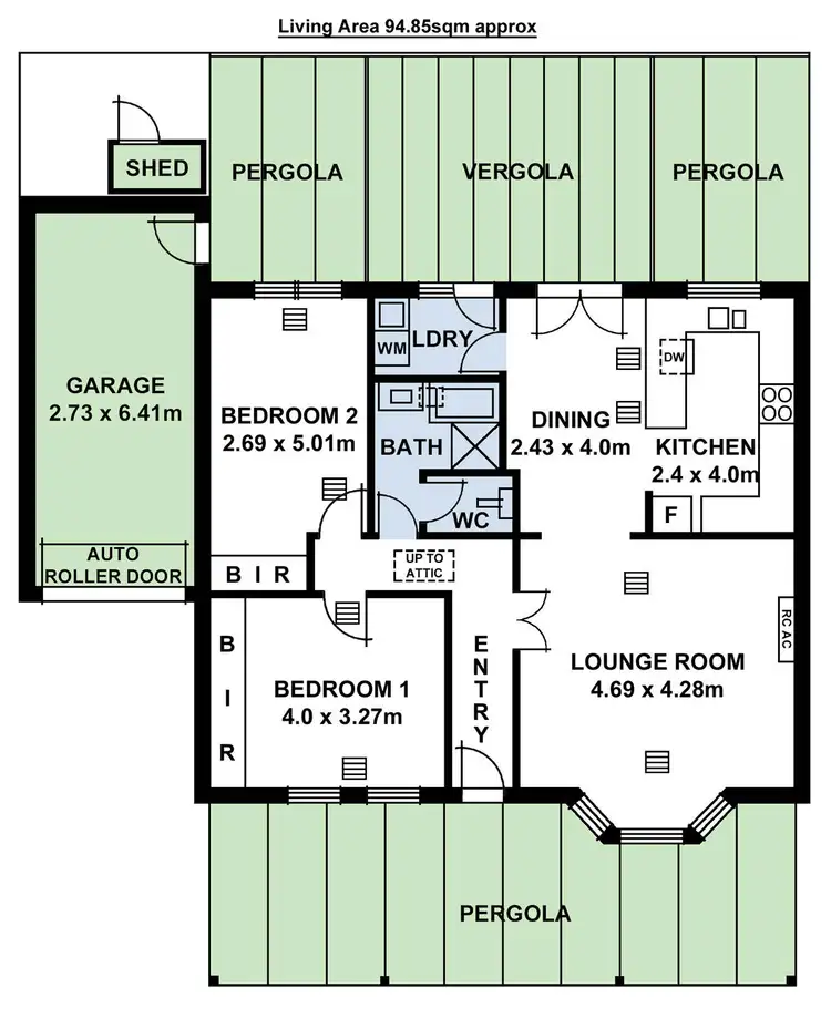 Floorplan of Homely house listing, 101 Duthy Street, Malvern SA 5061