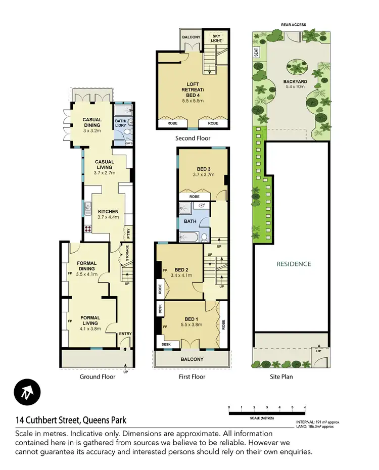 Floorplan of Homely house listing, 14 Cuthbert Street, Queens Park NSW 2022