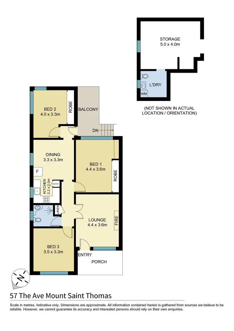 Floorplan of Homely house listing, 57 The Avenue, Mount Saint Thomas NSW 2500
