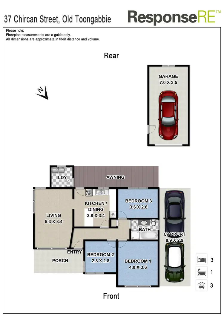 Floorplan of Homely house listing, 37 Chircan Street, Old Toongabbie NSW 2146