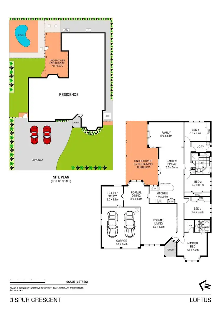 Floorplan of Homely house listing, 3 Spur Crescent, Loftus NSW 2232