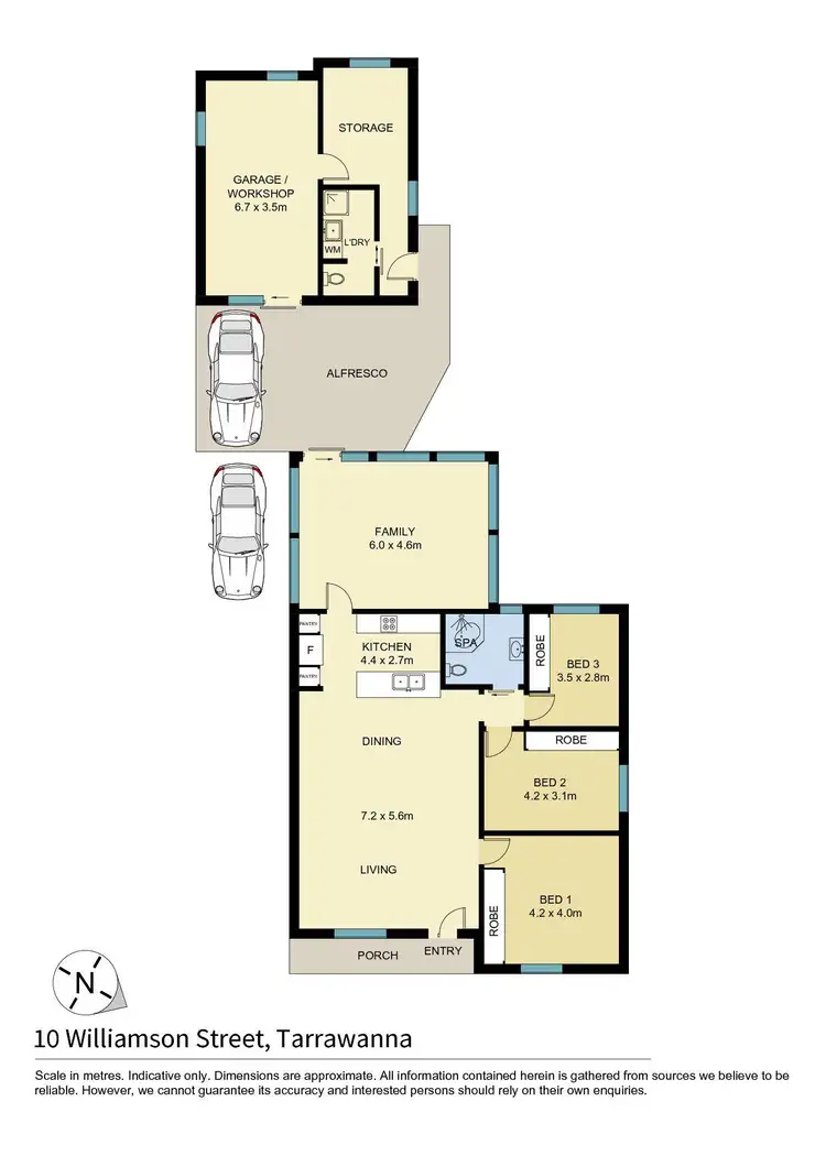 Floorplan of Homely house listing, 10 Williamson Street, Tarrawanna NSW 2518