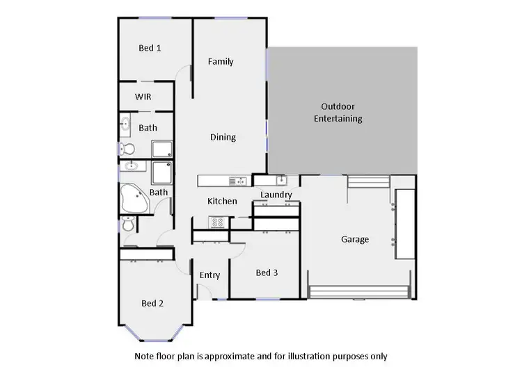 Floorplan of Homely house listing, 10/265-283 Twelfth Street, Mildura VIC 3500