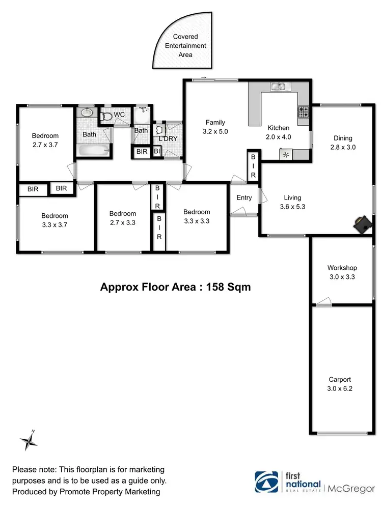 Floorplan of Homely house listing, 11 Dwyer Place, Dowsing Point TAS 7010