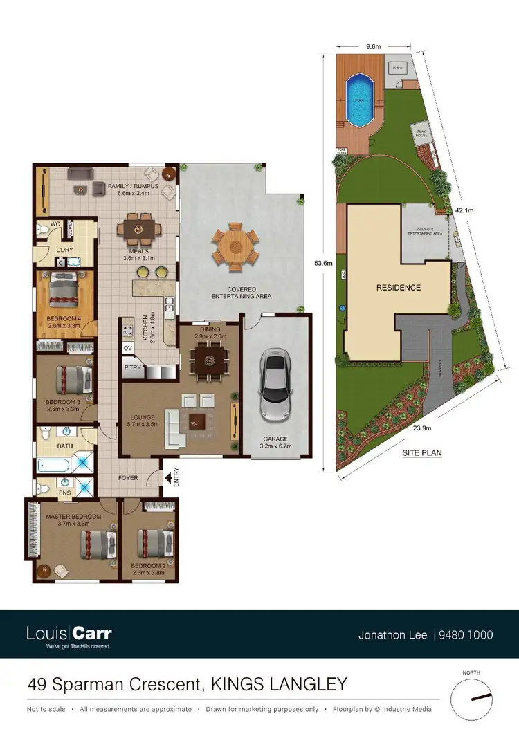 Floorplan of Homely house listing, 49 Sparman Crescent, Kings Langley NSW 2147