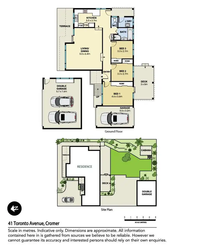 Floorplan of Homely house listing, 41 Toronto Avenue, Cromer NSW 2099