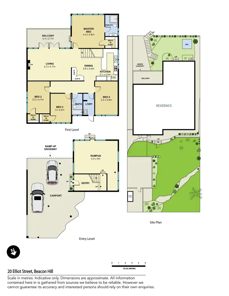 Floorplan of Homely house listing, 20 Elliot Street, Beacon Hill NSW 2100