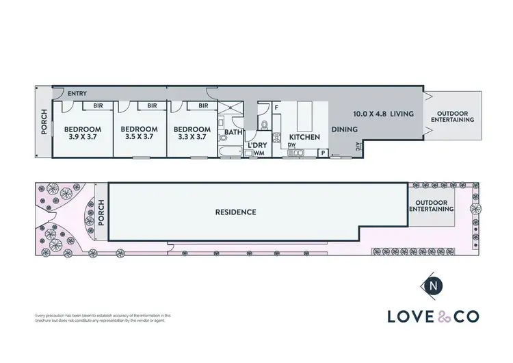 Floorplan of Homely house listing, 41 Gordon Street, Fairfield VIC 3078