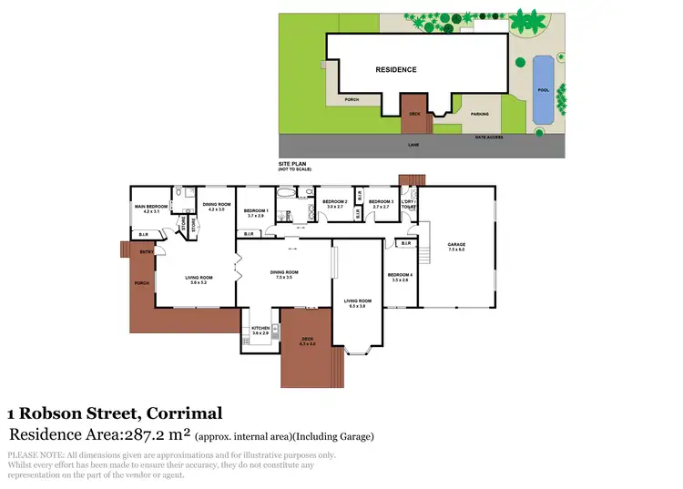 Floorplan of Homely house listing, 1 Robson Street, Corrimal NSW 2518