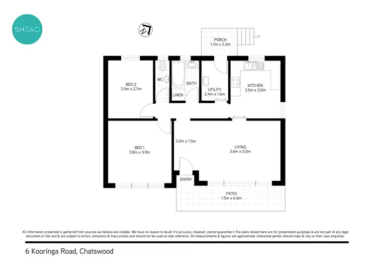 Floorplan of Homely house listing, 4 & 6 Kooringa Road, Chatswood NSW 2067