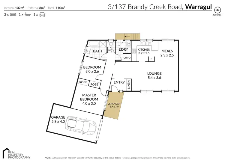Floorplan of Homely unit listing, 3/137 Brandy Creek Road, Warragul VIC 3820