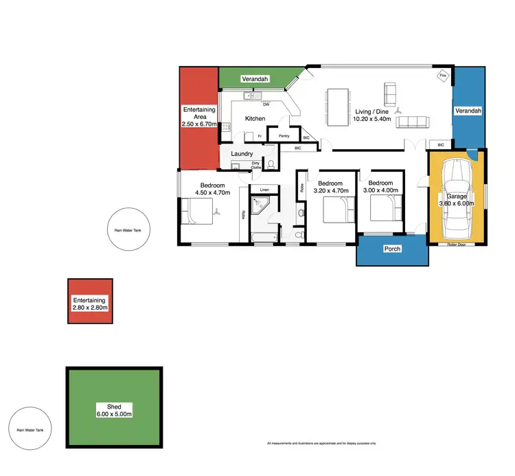 Floorplan of Homely house listing, 83 Cartwright Road, Lower Inman Valley SA 5211
