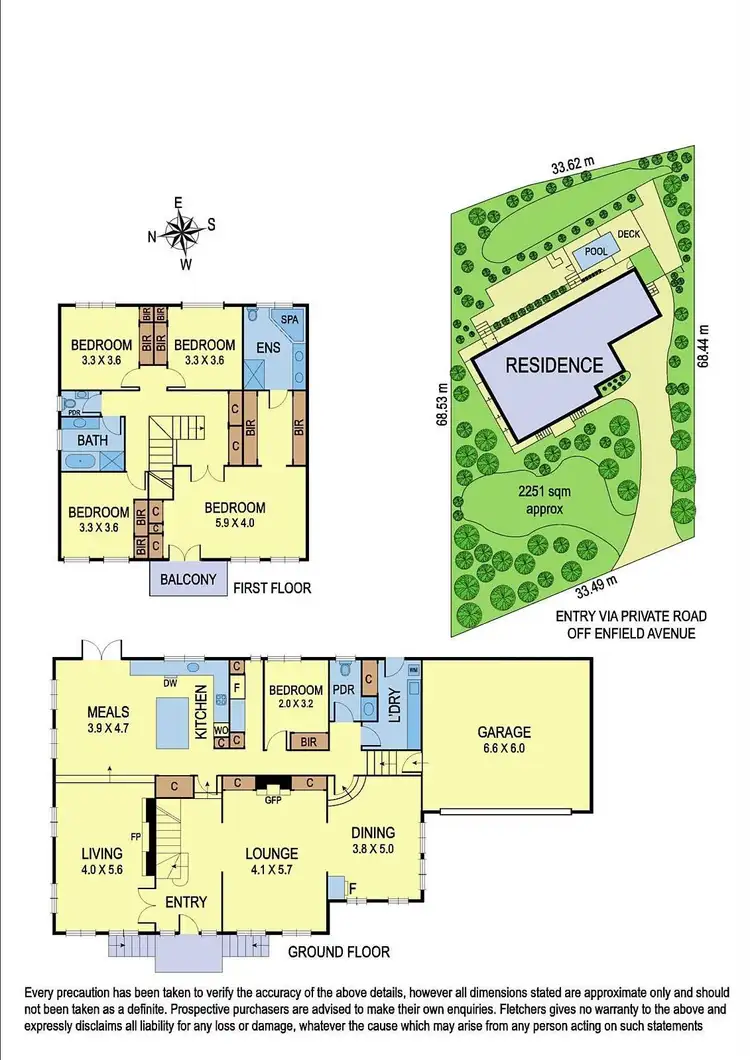 Floorplan of Homely house listing, 416-418 Park Road, Park Orchards VIC 3114