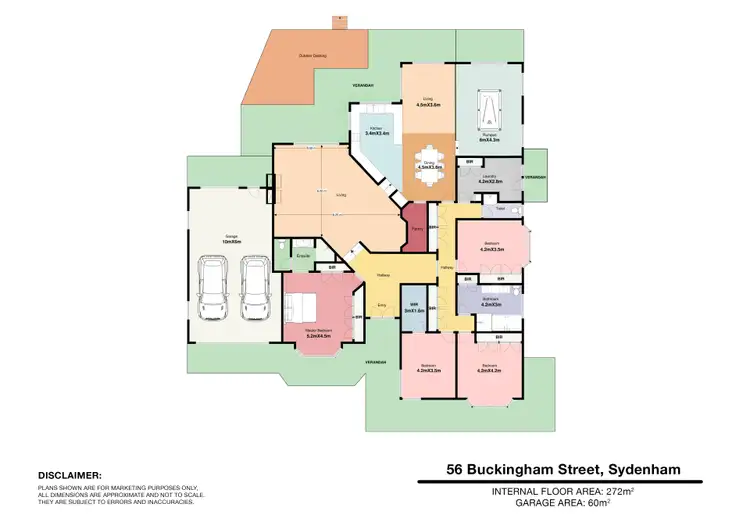 Floorplan of Homely house listing, 56 Buckingham Street, Sydenham VIC 3037