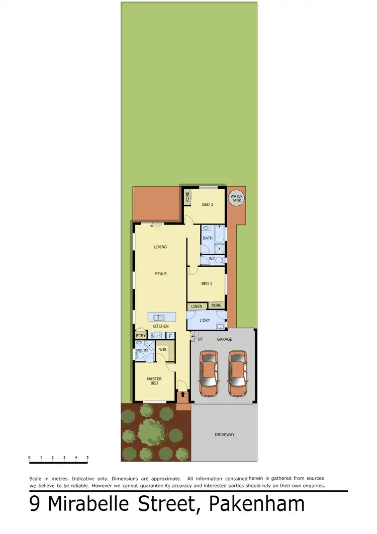 Floorplan of Homely house listing, 9 Mirabelle Street, Pakenham VIC 3810