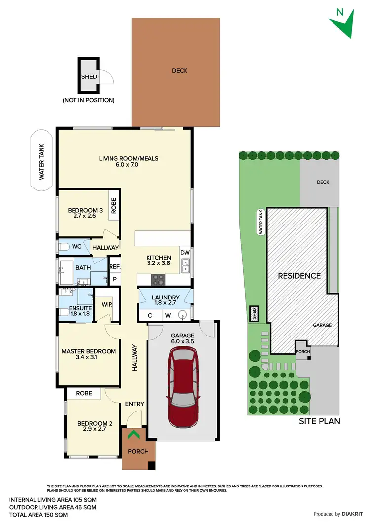 Floorplan of Homely house listing, 15 Barnett Avenue, Carrum Downs VIC 3201