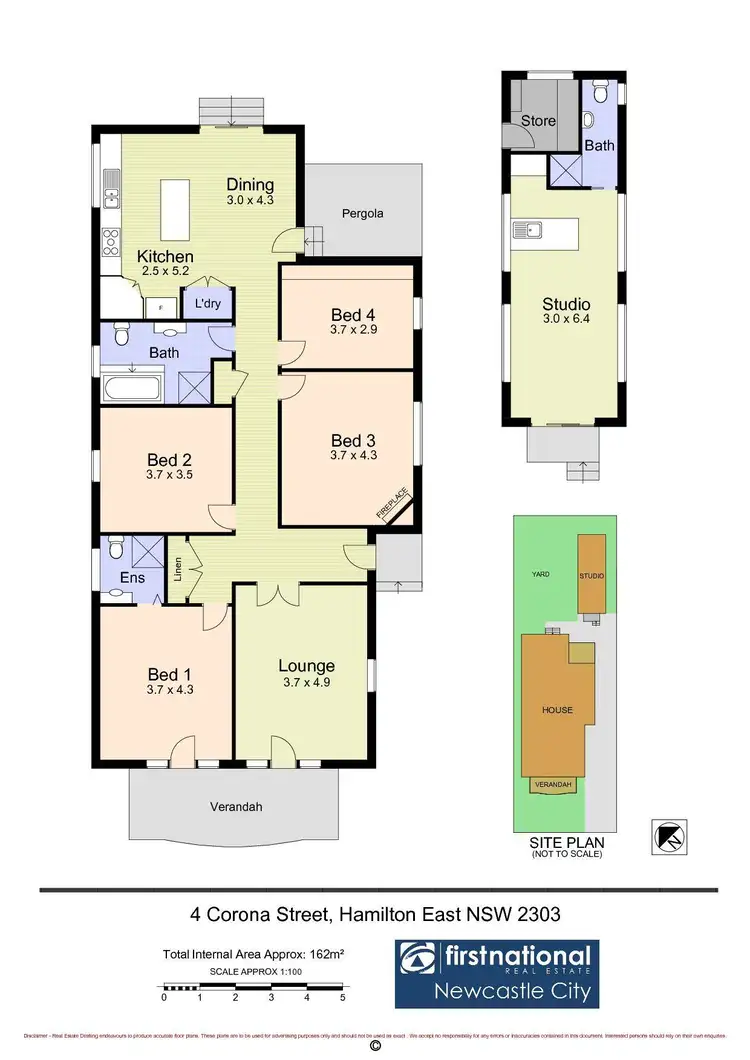 Floorplan of Homely house listing, 4 Corona Street, Hamilton East NSW 2303