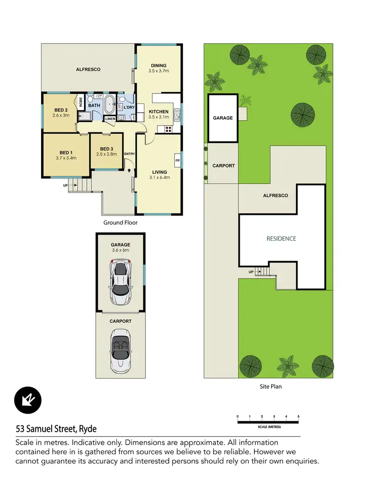 Floorplan of Homely house listing, 53 Samuel Street, Ryde NSW 2112