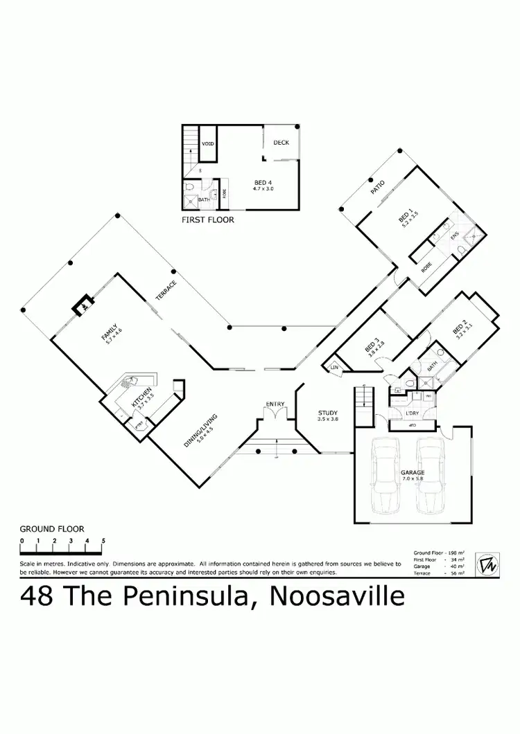 Floorplan of Homely house listing, 48 The Peninsula, Noosa Waters QLD 4566