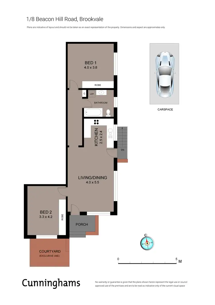 Floorplan of Homely apartment listing, 1/8 Beacon Hill Road, Brookvale NSW 2100