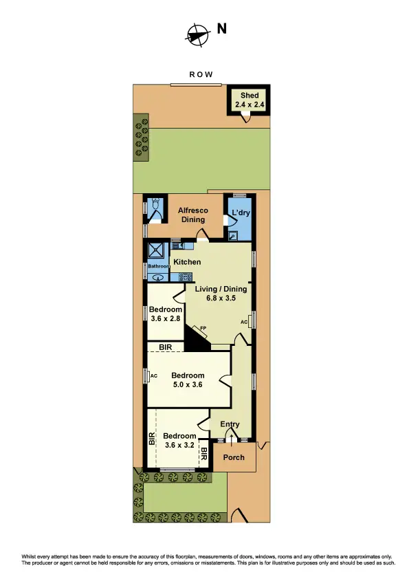 Floorplan of Homely house listing, 50 Williamstown Road, Kingsville VIC 3012
