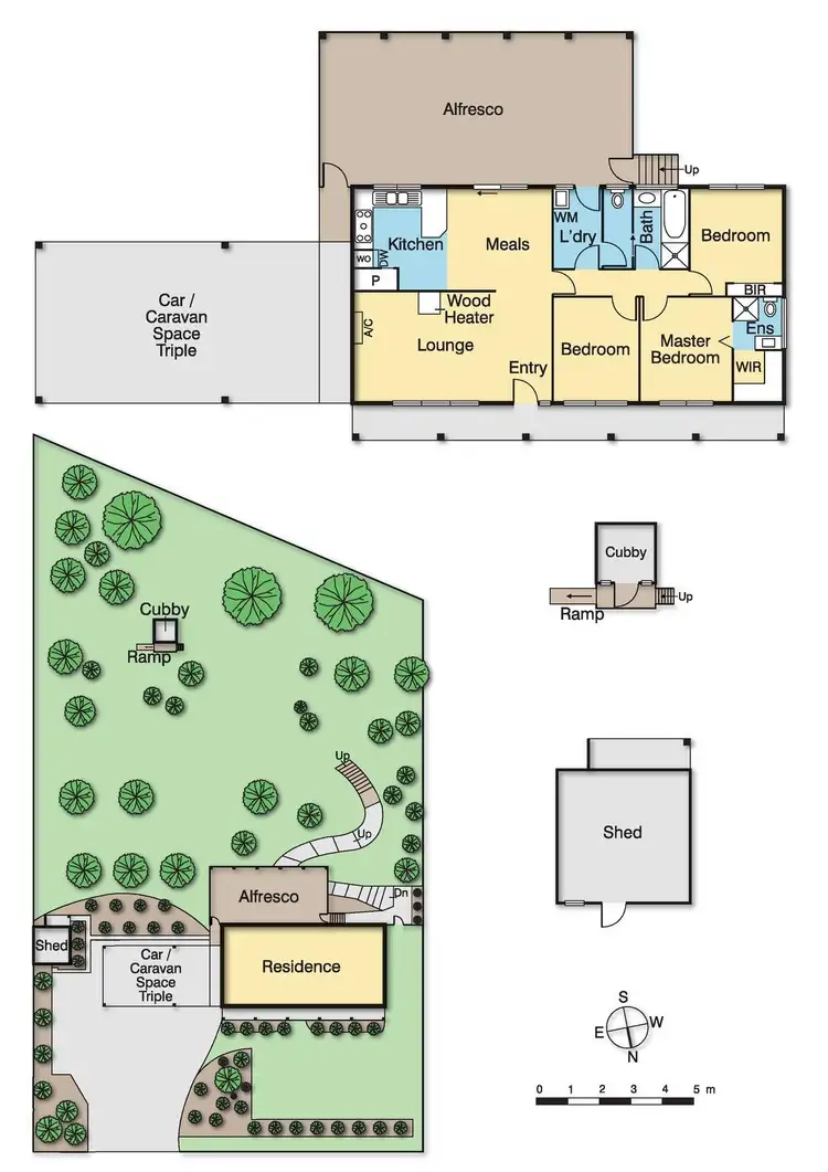 Floorplan of Homely house listing, 12 Bambara Road, Hurstbridge VIC 3099