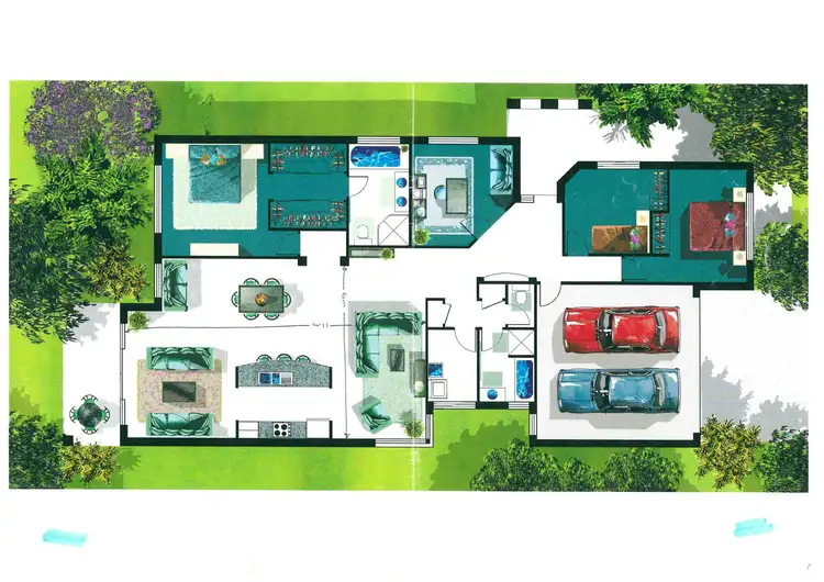 Floorplan of Homely house listing, 85/117 Palm Meadows Drive, Carrara QLD 4211