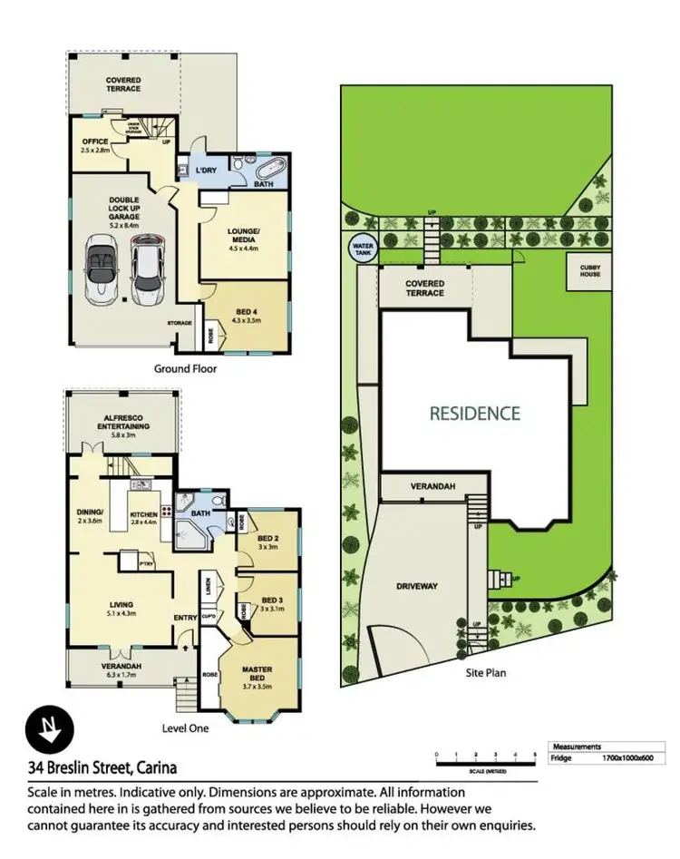 Floorplan of Homely house listing, 34 Breslin Street, Carina QLD 4152