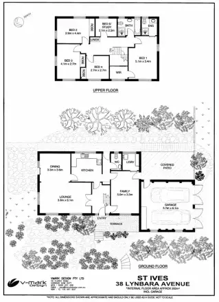 Floorplan of Homely house listing, 38 Lynbara Avenue, St Ives NSW 2075