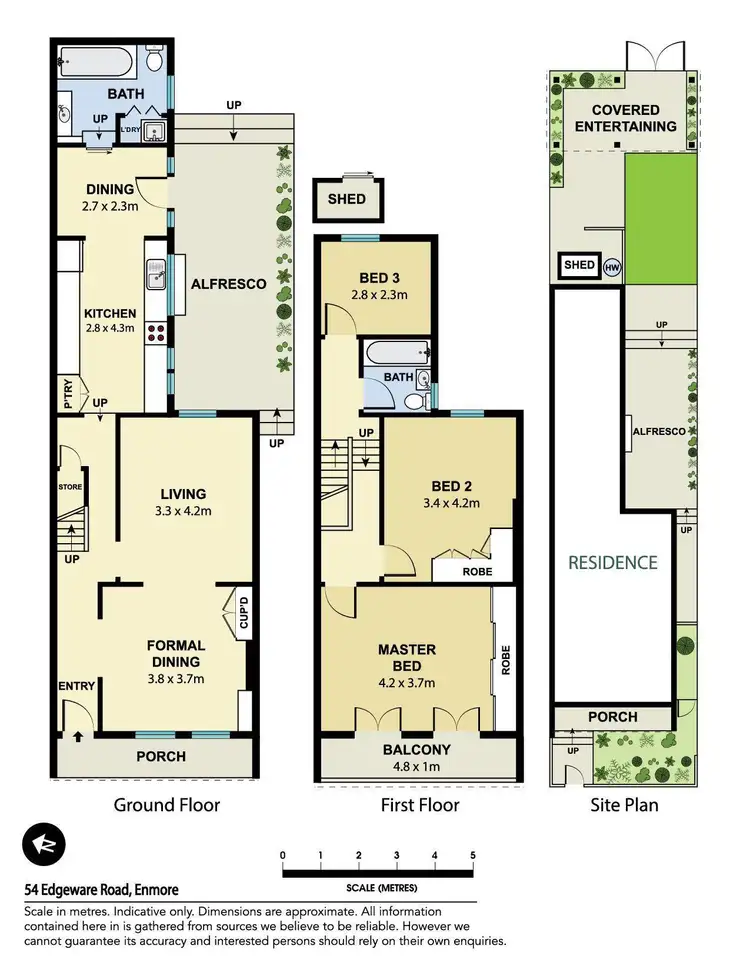 Floorplan of Homely house listing, 54 Edgeware Road, Enmore NSW 2042