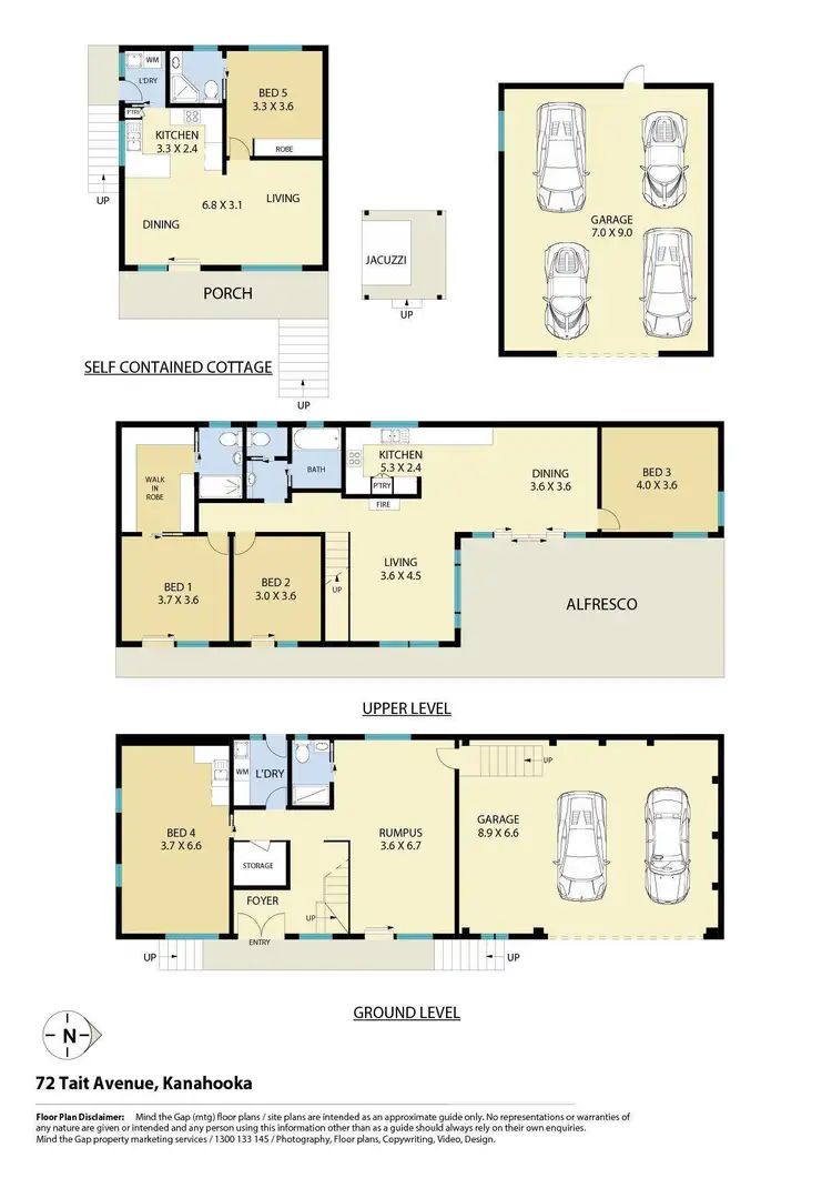 Floorplan of Homely house listing, 72 Tait Avenue, Kanahooka NSW 2530