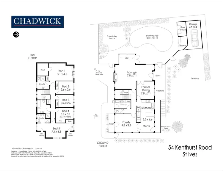 Floorplan of Homely house listing, 54 Kenthurst Road, St Ives NSW 2075