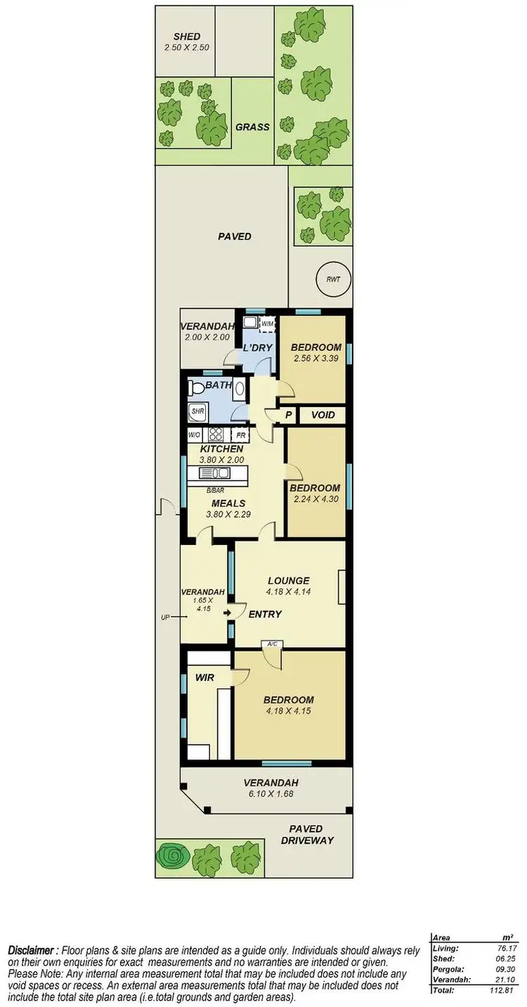 Floorplan of Homely house listing, 43 Huntriss Street, Torrensville SA 5031