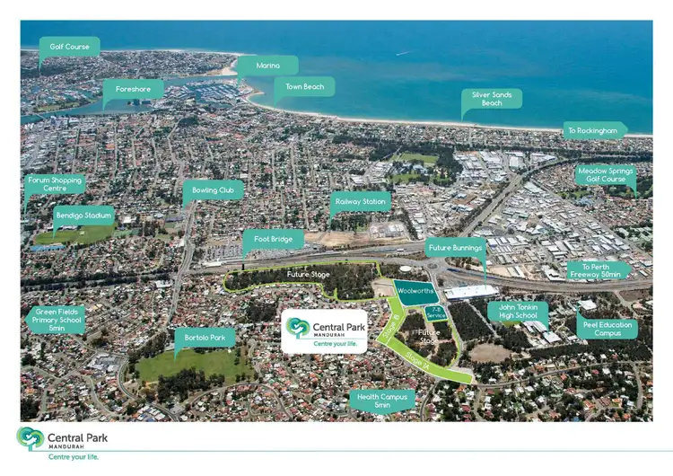 Floorplan of Homely land listing, LOT 10 Bortolo Drive, Mandurah WA 6210