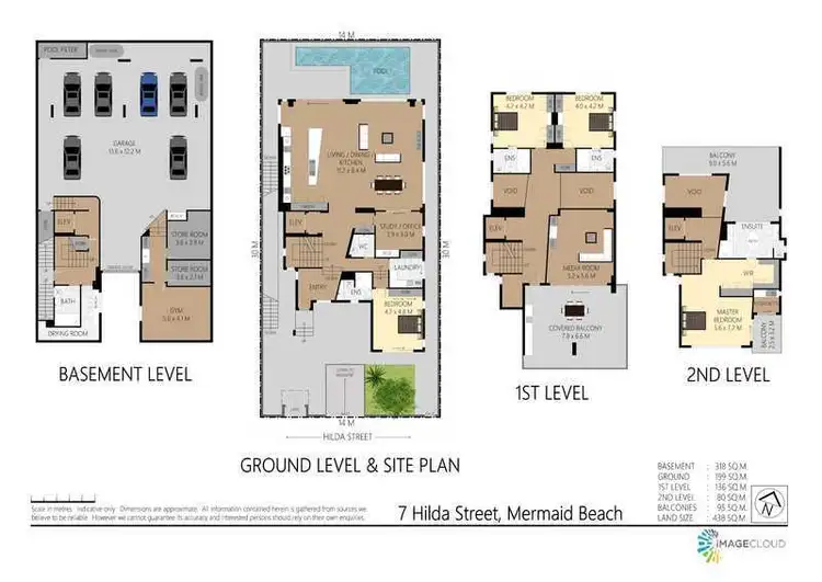 Floorplan of Homely house listing, 7 Hilda Street, Mermaid Beach QLD 4218