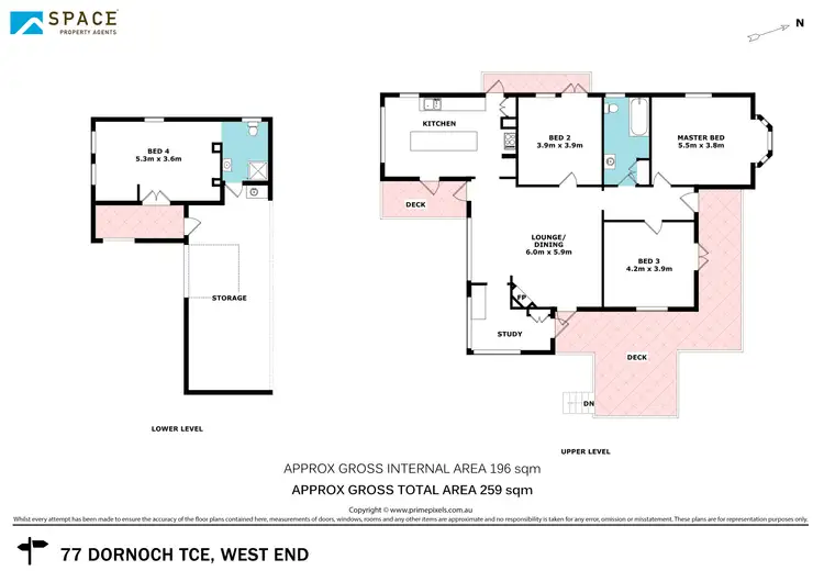 Floorplan of Homely house listing, 77 Dornoch Terrace, West End QLD 4101