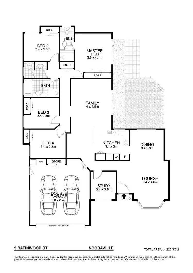 Floorplan of Homely house listing, 9 Satinwood Street, Noosaville QLD 4566