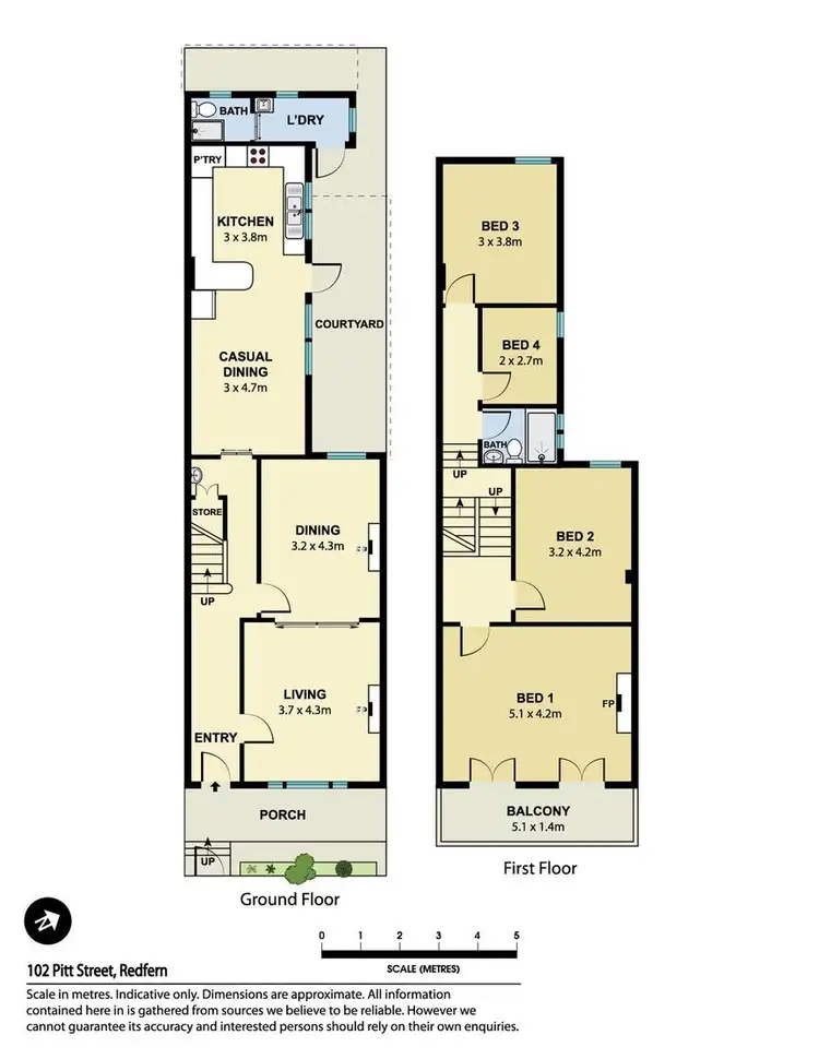 Floorplan of Homely house listing, 102 Pitt Street, Redfern NSW 2016