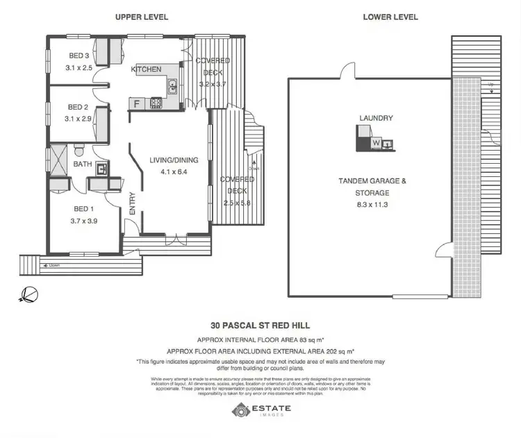 Floorplan of Homely house listing, 30 Pascal Street, Red Hill QLD 4059