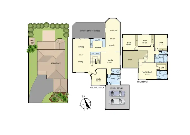 Floorplan of Homely house listing, 21 Sunhill Court, Beaconsfield VIC 3807
