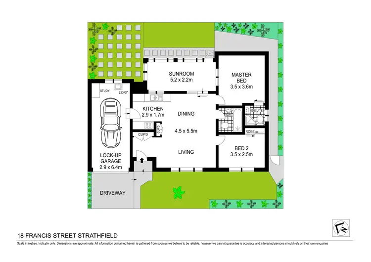 Floorplan of Homely house listing, 18 Francis Street, Strathfield NSW 2135