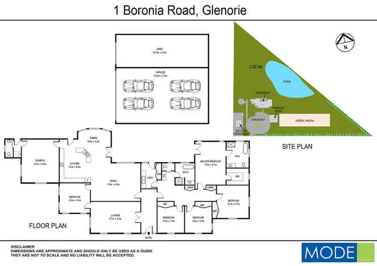 Floorplan of Homely house listing, 1 Boronia Road, Glenorie NSW 2157