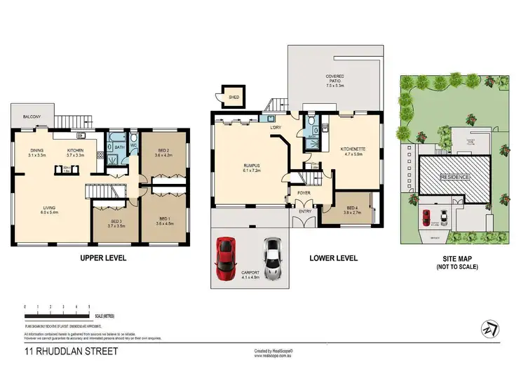 Floorplan of Homely house listing, 11 Rhuddlan Street, Carindale QLD 4152